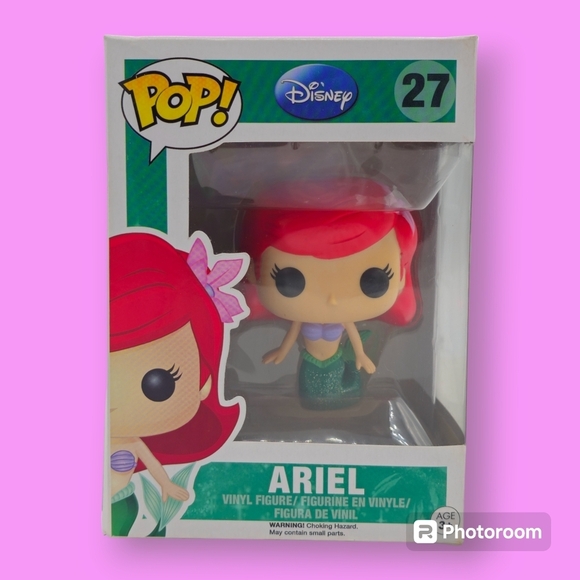 Funko POP! The Little Mermaid Disney Ariel #27 Vinyl Figure - Picture 1 of 8
